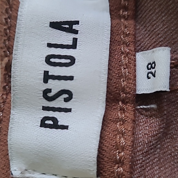 Pistola Size 28 Brown Straight Leg Jeans - Picture 2 of 5